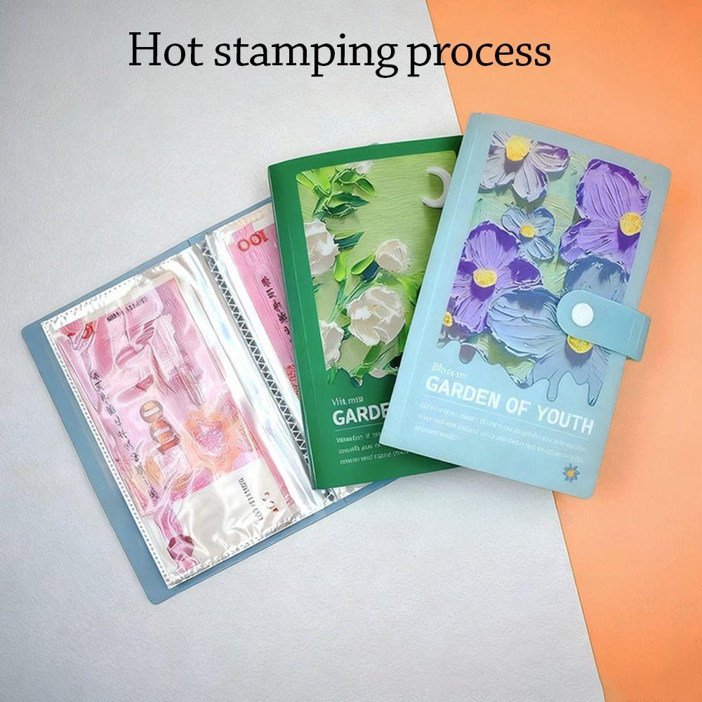 PP Money Collection Book Flowers Savings Challenges Book  Couples