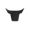Fit for Honda Civic 2016 2019 Car Accessories Car Interior Steering Wheel Button Switch Panel Cover Trim Decoration Carbon Fiber