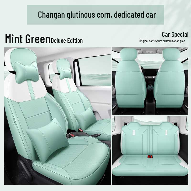 Changan Nuomi Yu Leather Car Seat Cushion - Universal Four Seasons Full Coverage