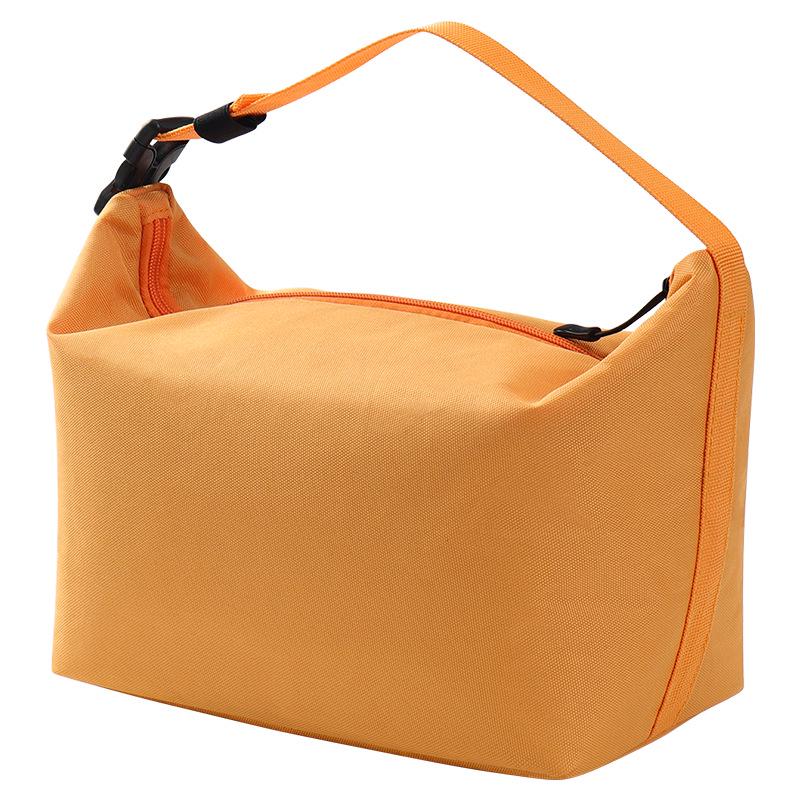 Sleek Insulated Lunch Bag with Buckle - Waterproof & Oil-proof, Thickened Aluminum Foil Protection