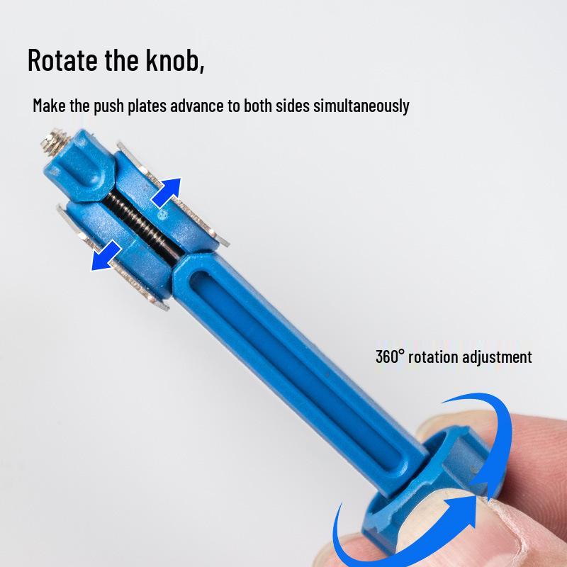 Fahrrad Hydraulikbremskolben Rückstellwerkzeug - Kohlenstoffstahl Bremssattelspreizer