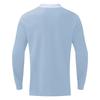Men's Fashion Zipper Stitched T-Shirt Long Sleeve Lapel Pullover Top Blouse