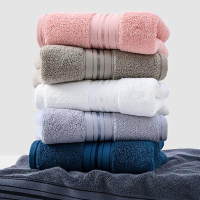 Bamboo Bathroom Towels 34X74Cm Hand Face Bath Towels Washcloths El Home Daily Use Christmas Personalized Gift