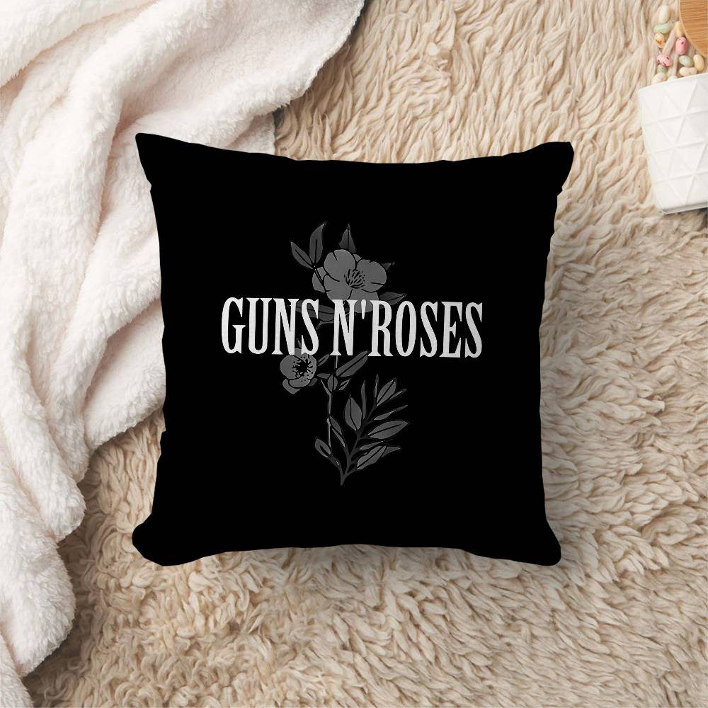 GGuns N RRoses Personalized Picture Text Home Decorative Pillows Household Gifts Xcm