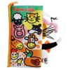 Book Crinkle Development Interactive Stroller Toy 0-6 Months
