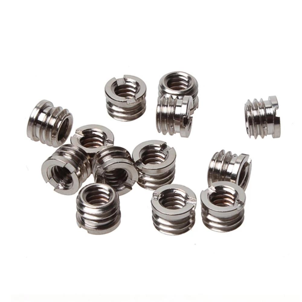 Tripod Heads 1/4 to 3/8 Reducer Bushing Converter Convert Screw Standard Adapter for DSLR Camera