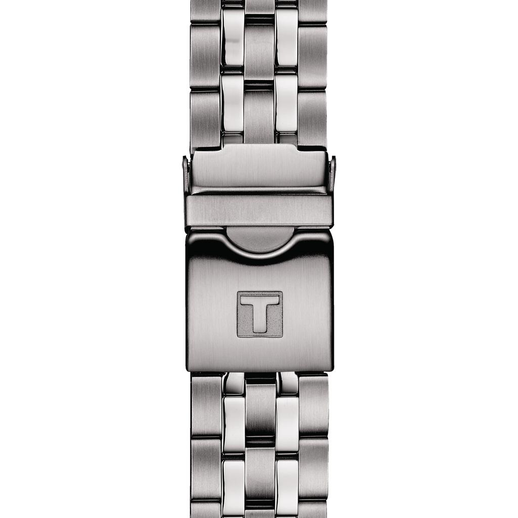 Tissot Edelstahl blaues Zifferblatt Herren Modeuhr T120.407.11.041.00