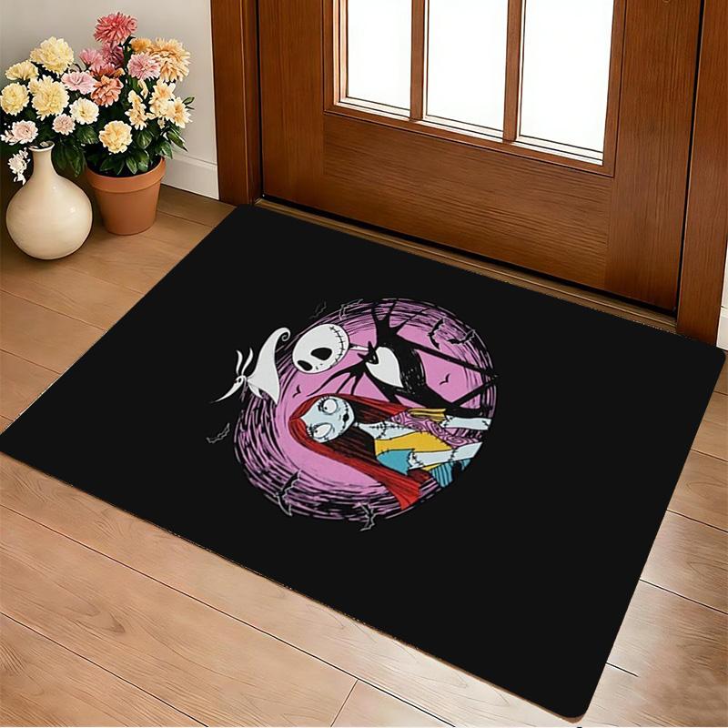 Nightmare Before Christmas Living Room Non-Slip Area Rug Soft Carpet for Bedroom Game Playroom Sofa Office Home Decor Doormat Christmas Gift C9211616
