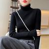 Women's Slim Fit Cashmere Blend High Neck Sweater - Autumn Winter 2024 Collection