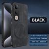 Vivo V50/V50 Lite Nappa Leather Anti-Drop Magnetic Lens Case with MagSafe Compatibility