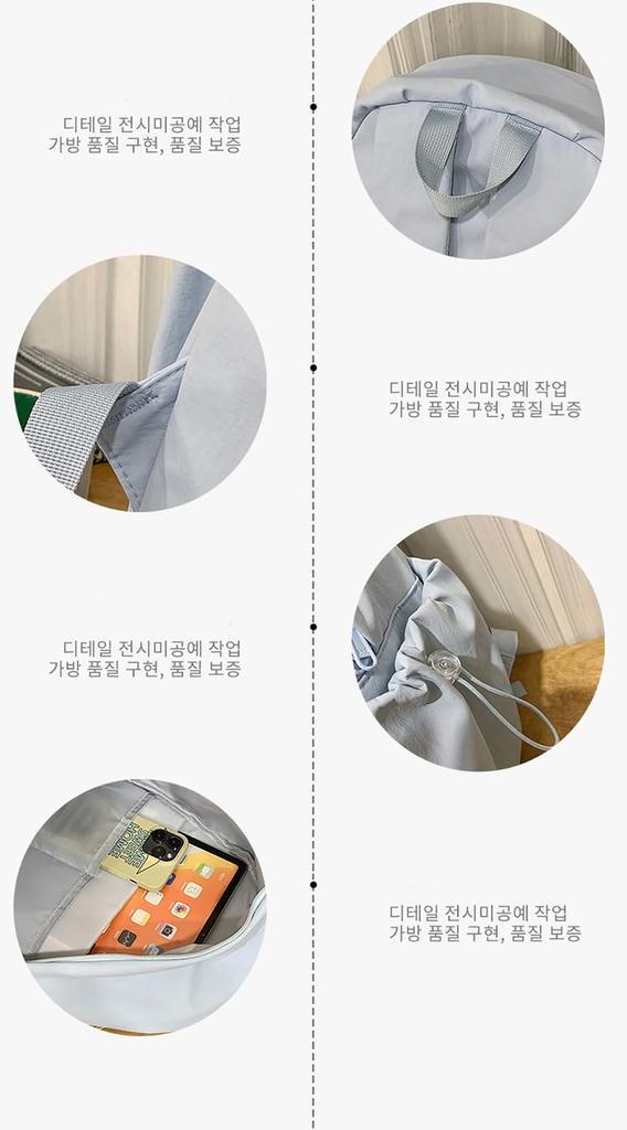 ZESU Women's Korean-Style Backpack, Large Capacity, School Bag for High School Students, Commuters, and Men, Outdoor Bag, Business Bag for Junior