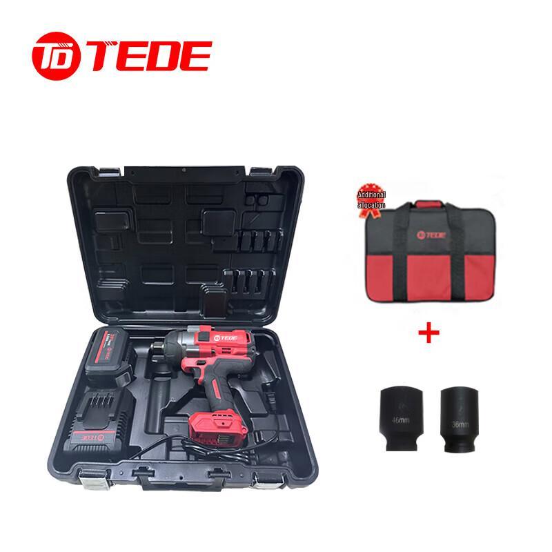 TEDE Brushless Cordless High Torque Impact Wrench CN plug (adapter included)