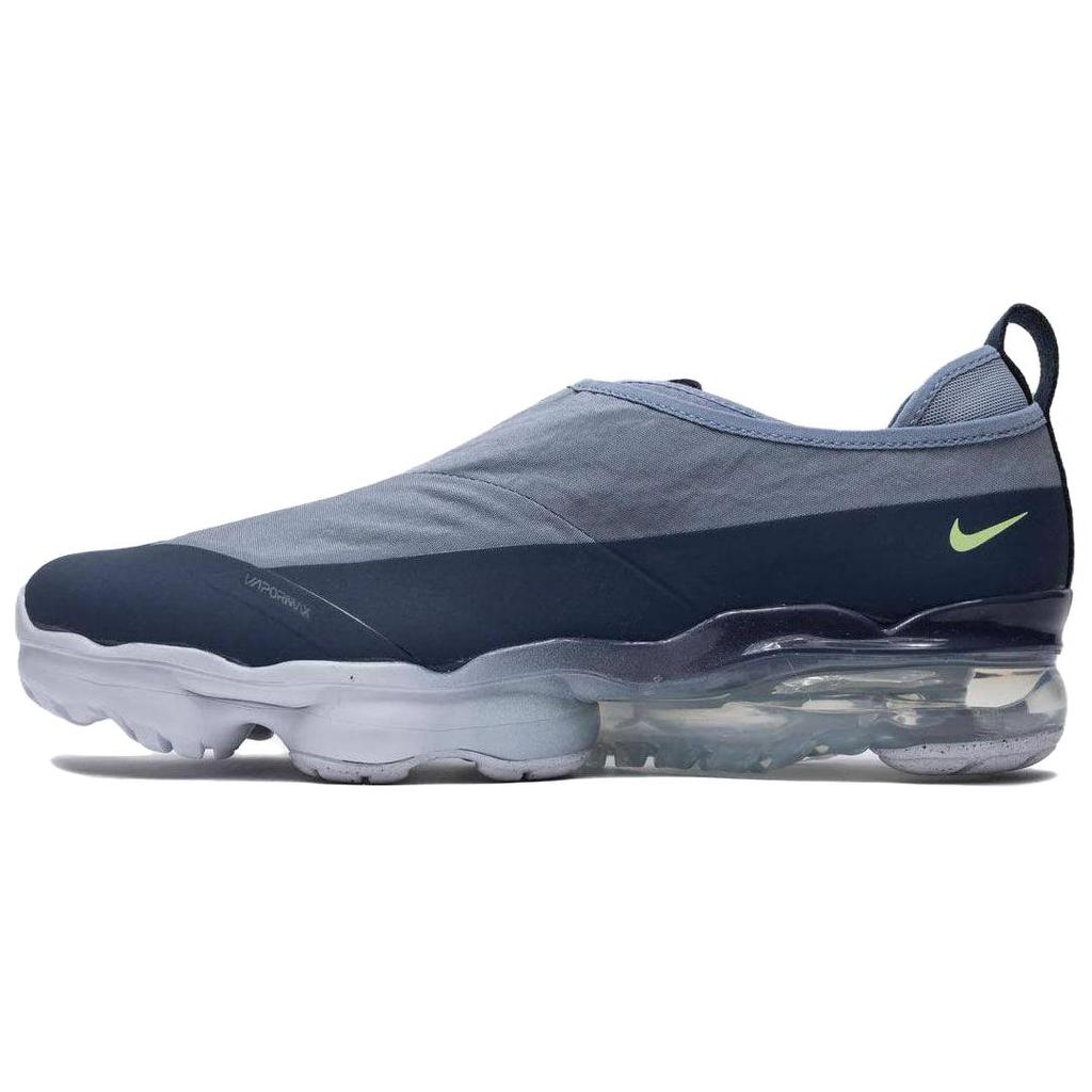 Nike Air VaporMax Moc Roam Ashen Slate Men Sneakers Blue Barely-Volt Thunder-Blue DZ7273-400