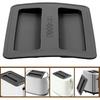 2Pcs Silicone Toaster Cover, 2 Slice Toaster Dust Covers Bread Machines Dustproof Lid Bread Maker Appliance Accessories for Breads Sandwich