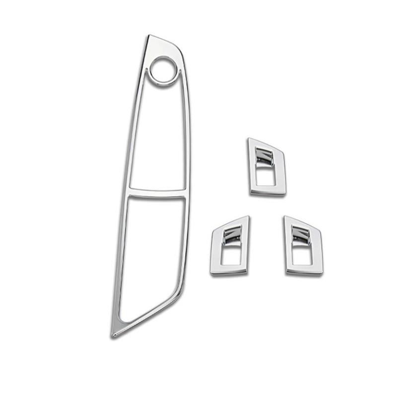 

Для BMW 5 серии F10 F18 2011-17 автомобильная дверь подлокотник панель оконное стекло кнопка подъема рамка крышка отделка наклейки интерьер model A