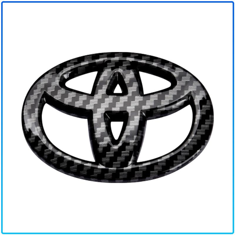 1Pcs Car Steering Wheel Badge Decal Auto Styling Car Decoration Sticker For Toyota C-hr Prado Rav4 Yaris Hilux Prius Avensis Corolla Camry