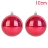 New Large Christmas Ball 10cm Colorful ChristmasOrnaments Christmas Spheres Pendant Christmas Tree