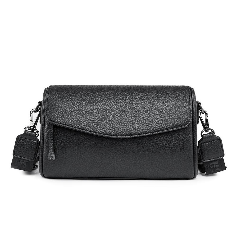Genuine Leather Women s Bag Luxury Square Women Shoulder Bags Minimalist Cowhide Female Crossbody Bag