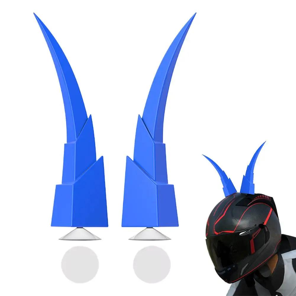 1Pair Motorcycle Helmet Devil Horns Decor Universal Suction Cup Bull Horns for Motorbike, Electric Scooter & Bike Helmet St T1V9