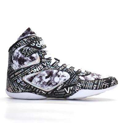Stivali da Wrestling Professionistico Uomo Donna Scarpe da Combattimento Boxe Antiscivolo Resistenti all'Usura Sneakers da Boxe Calzature per Allenamento in Palestra