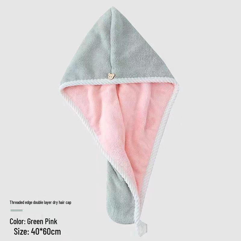 Women's Super Absorbent Quick-Drying Hair Wrap Towel