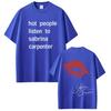 Summer Cotton Casual T-Shirts Fan Gifts Tops Singer Sabrina Carpenter Tour 2026 Graphic T-shirt Unisex Women Harajuku T-shirts