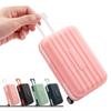 8/12 Stück Nagelknipser-Set Kleines Gepäckbox-Design Edelstahl-Knipser Nagelfeile Schere Maniküre-Werkzeuge für Reisen