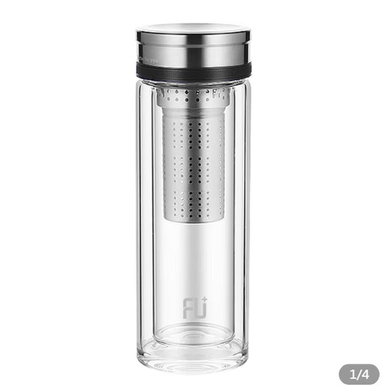 Fuguang Classic Double-Wall Glass Tumbler