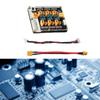 6 Way Battery Balance Charger Board 40A XT60 XT30 Plugs Supports 2-6S Integrated Discharge Auto Resetting Heat Fuses