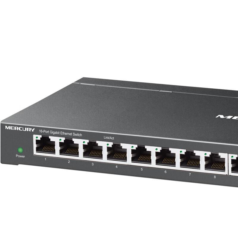MERCURY 16-Port Gigabit Desktop Ethernet Switch