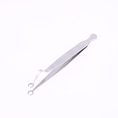 Surgical Steel Professional Belly Ear Tongue Septum Lip Piercing Forceps Tweezer Clamp Self-Locking Piercing Needle Tool
