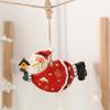 Christmas Holiday Tree Ornaments With Resin Santas Snowmen And Classic Festive Figures