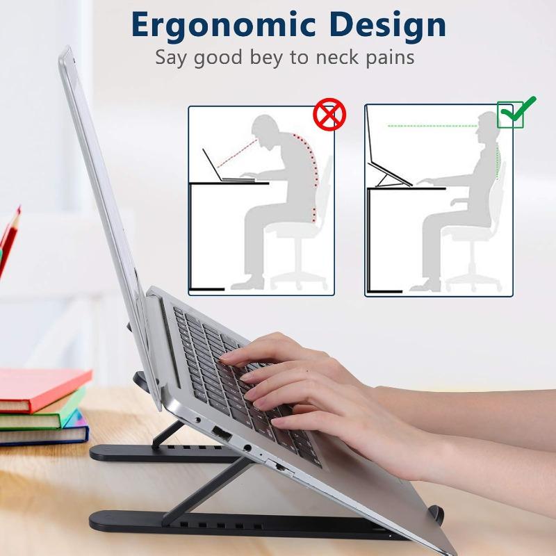 Foldable Laptop Stand Portable Notebook Support Base Holder