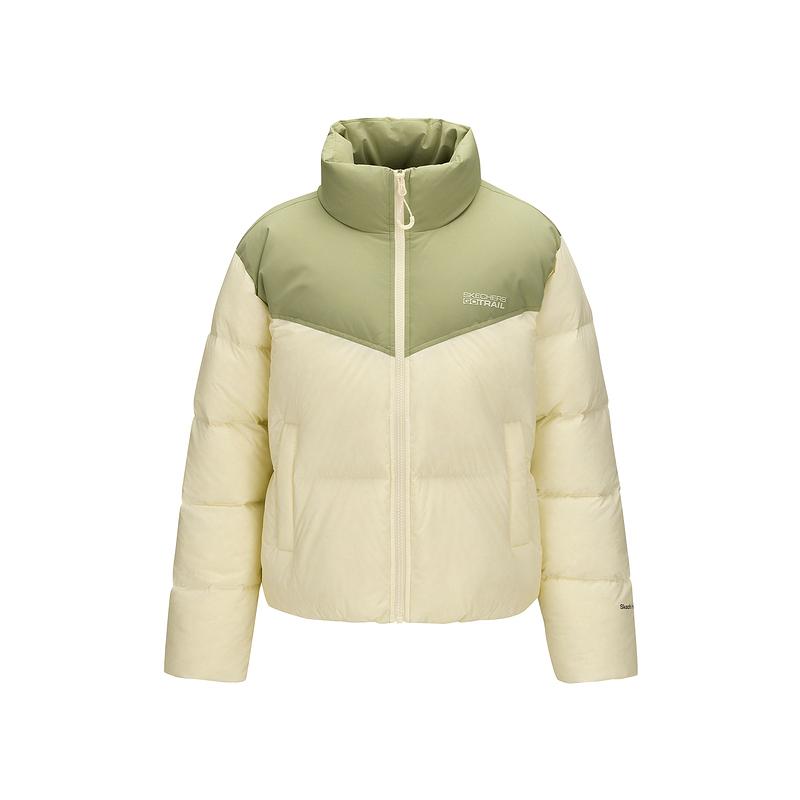 Skechers Comfortable Stand Collar Warm Down Jacket Women outerwear P425W128-01ZG S