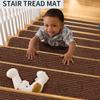 Non-Slip Self-Adhesive Stair Tread Mats – Glue-Free Carpet Floor Mats