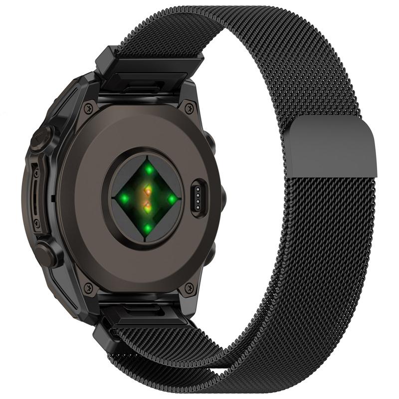Correa de Acero Milanesa de 20 22 26 mm Para Garmin Fenix 7X 7 7S 6X 6 6S Pro 5 5X Plus 8 43 47 51 Tactix 7 Epix Pro Banda Quickfit