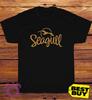 New Tshirt Seagull Guitar Logo Men's Funny T-Shirt Made From USA Size S To 5XL