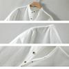Summer Men's Comfortable Breathable Solid Color Short-Sleeved Casual Men's Short-Sleeved Shirt