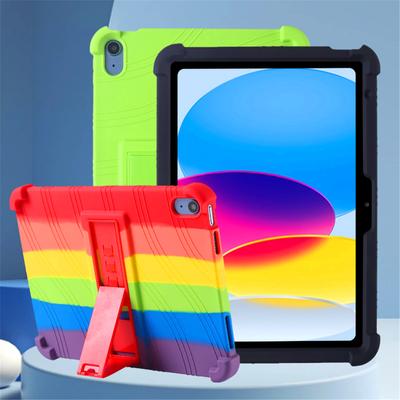 Dla iPad 10. generacji 10.9-calowy 2022 wydanie etui z podstawką Funda iPad 10 2022 miękka silikonowa powłoka ochronna wydanie 2022