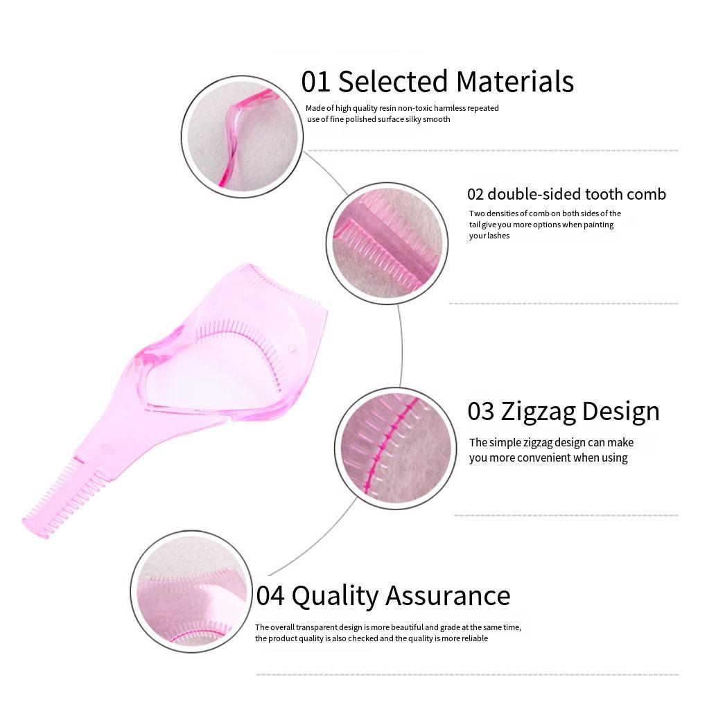 3-in-1 Wimpernwerkzeuge für wunderschön betonte Wimpern Wimpernwerkzeug-Zubehör Augen-Make-up-Werkzeug