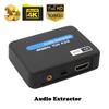 HDMI-compatible Audio Extractor 4K X 2K HDMItoHDMI Optical TOSLINK SPDIF + 3.5mm Stereo Extractor Audio Splitter with Usb Cable 4
