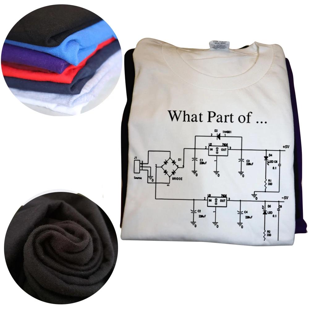 Electrical Engineer What Part of Don't You Understand T Shirt Funny Sarcasm Engineering Gifts Printed Short Sleeve T-Shirt Men
