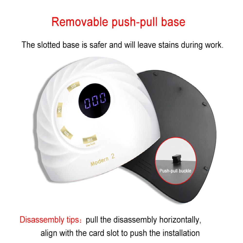 RainSolid 2020 UV LED Lamp 150W ICE Lamp 45 LEDs For Manicure Gel Nail Dryer Drying Nail Polish Ice Lamp Auto Sensor Manicure