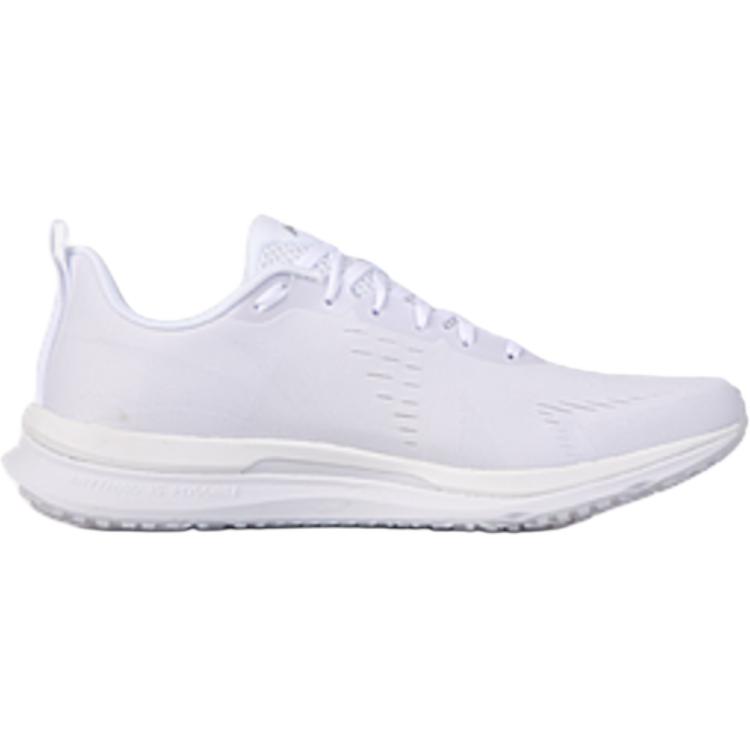 Li Ning Kids Shock Absorption Low Top Running Shoes Kids Running Shoes White YRMU001-1