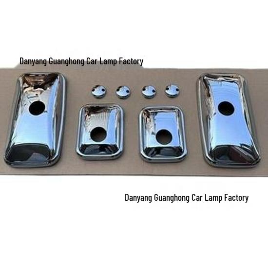 

HINO300 Wide Body Chrome Rearview Mirror Cover - Truck Parts Modified Shell 40x20x8