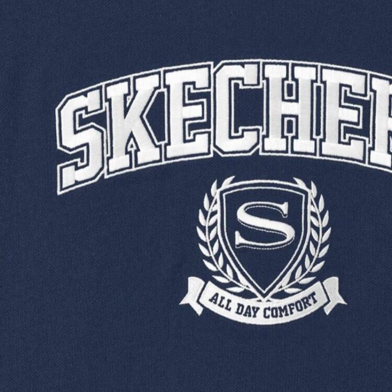 Skechers Sport Casual Crew Neck Pullover Sweatshirt Unisex Sweatshirt L325U008-002Z