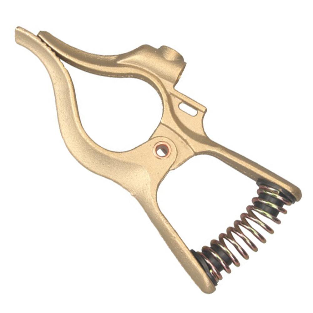 Welding Ground Clamp, 300A Brass Welding Ground Grip Clip Duckbill Earth Clamp Made From Premium Brass China Mainland