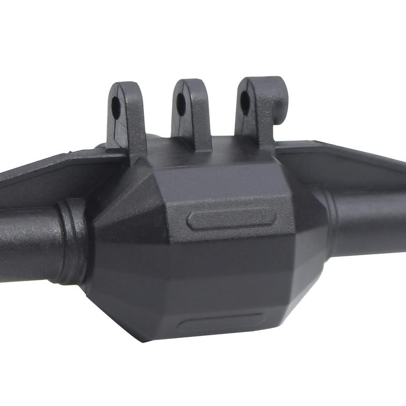 For Trx4m Plastic Front And Rear Axle Set Complete With Servo Mount For 1/18 Trx4m RC Crawler Upgrade Parts Replacement