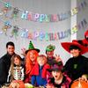 Colorful Halloween Party Decoration Paper Banner With Vibrant Letters For Festive Celebrations
