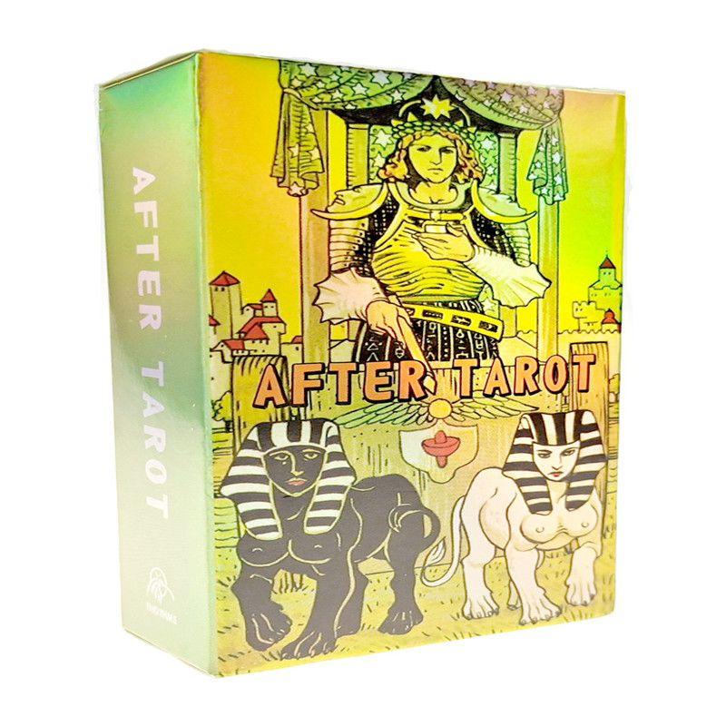 Tarot Card English Board Game Deck With Vivid And Bright Color Patterns